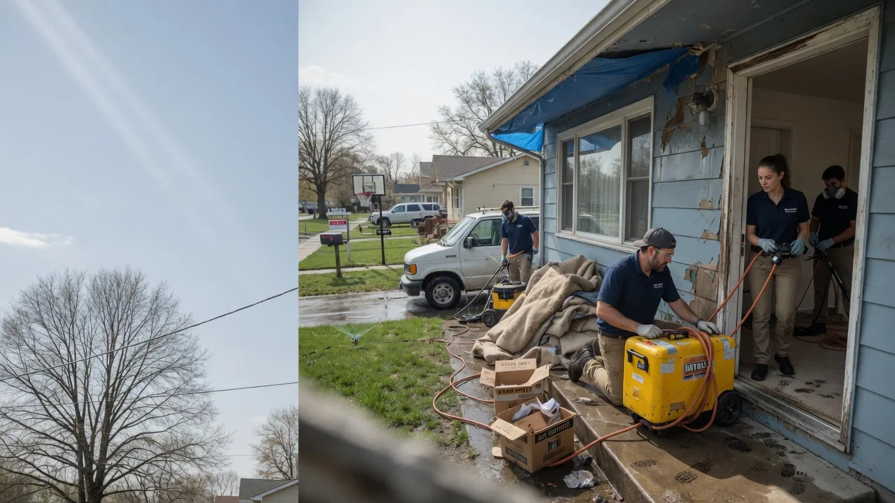 Basement Flood Cleanup in Graff, MO near me